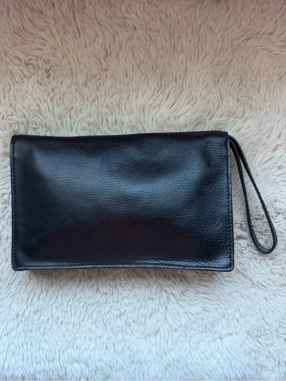 Jonathan Adler Fox Leather Clutch - Picture 2 of 10